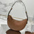 Leather Half Moon Bag