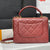 Diamond Lattice Genuine Leather Shoulder Bags